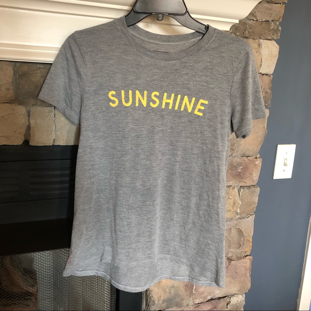Modern Lux sunshine gray graphic tee T-shirt